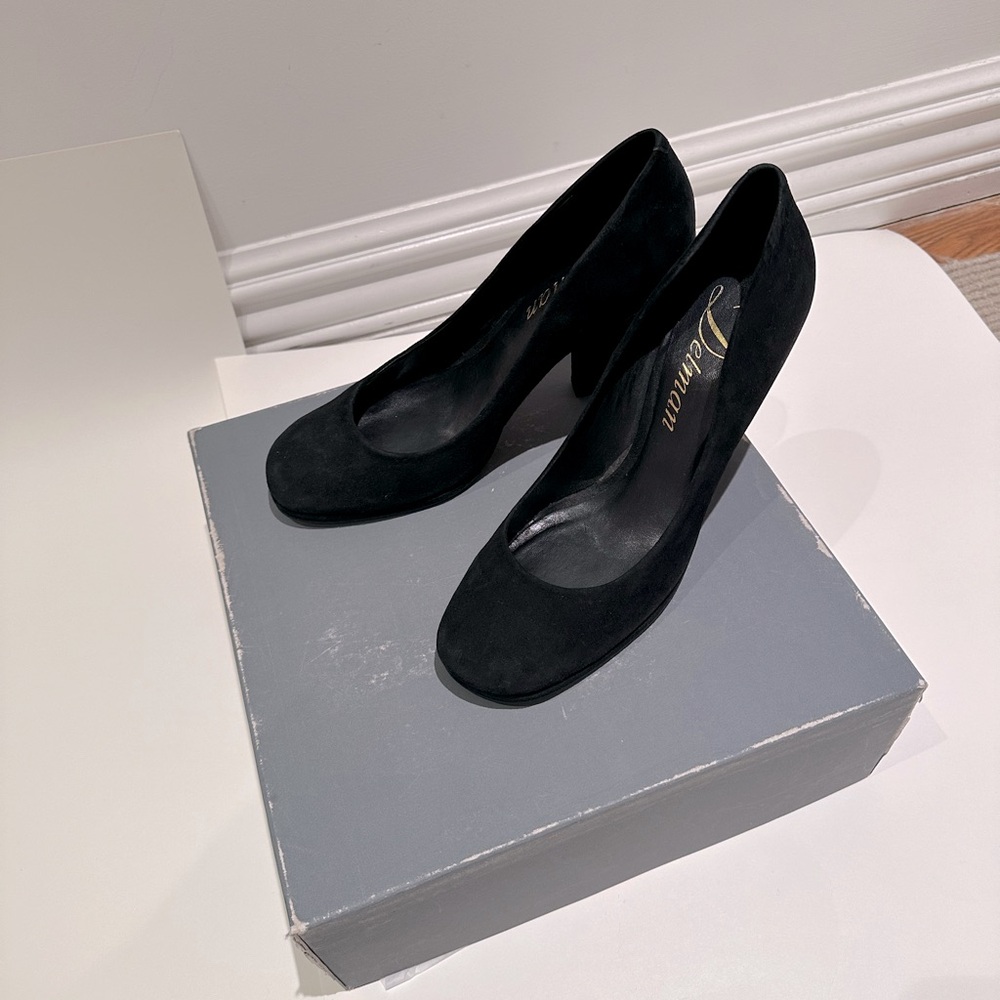 Delman Black Heels!!! 👠👍🔥